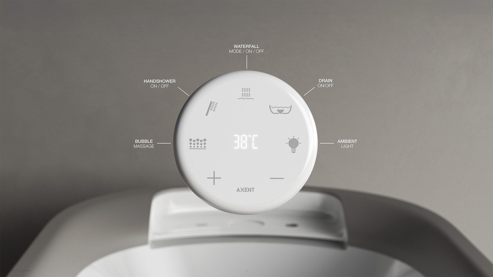 Axent.Novia Air Bathtub